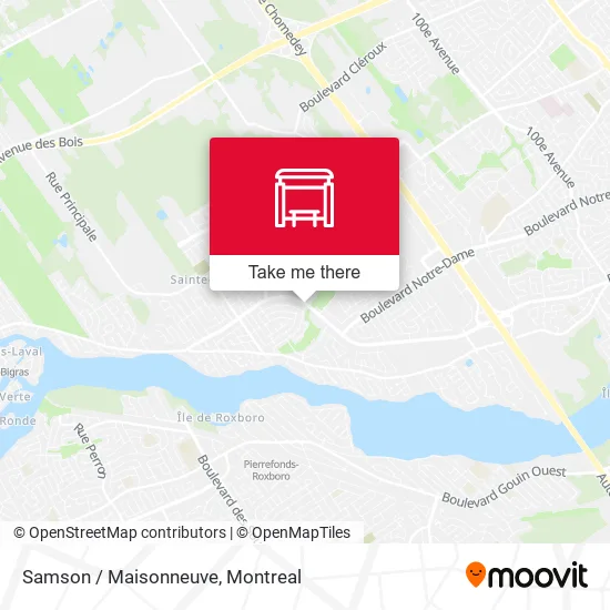 Samson / Maisonneuve map