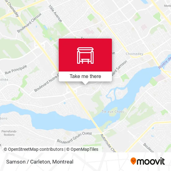 Samson / Carleton map