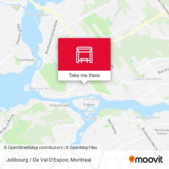 Jolibourg / De Val-D'Espoir map