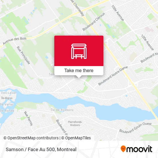 Samson / Face Au 500 map
