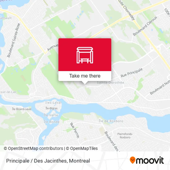 Principale / Des Jacinthes map