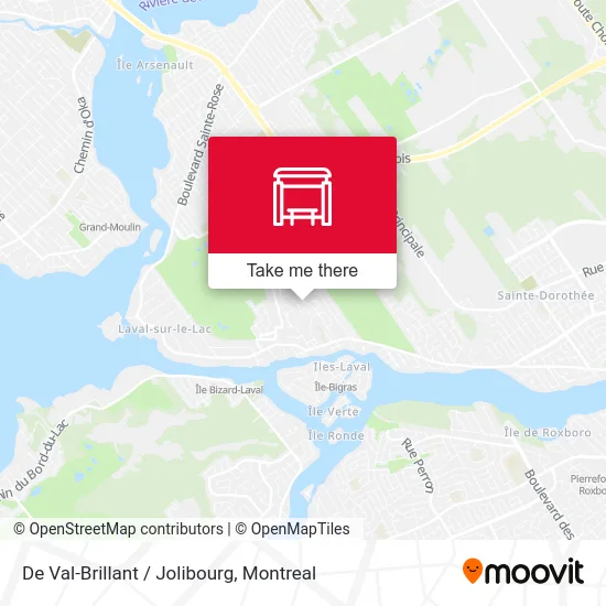 De Val-Brillant / Jolibourg map