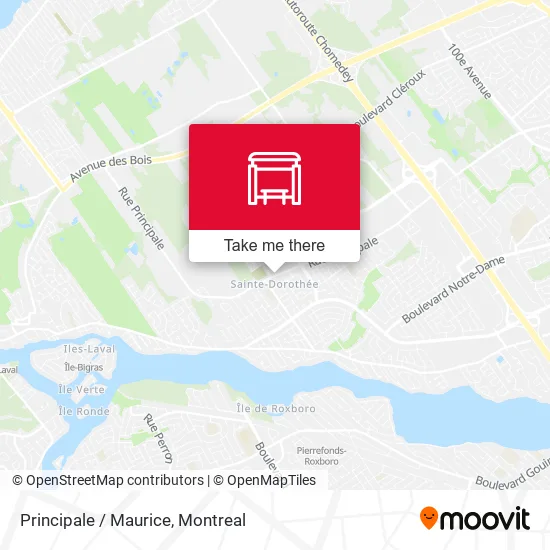 Principale / Maurice map