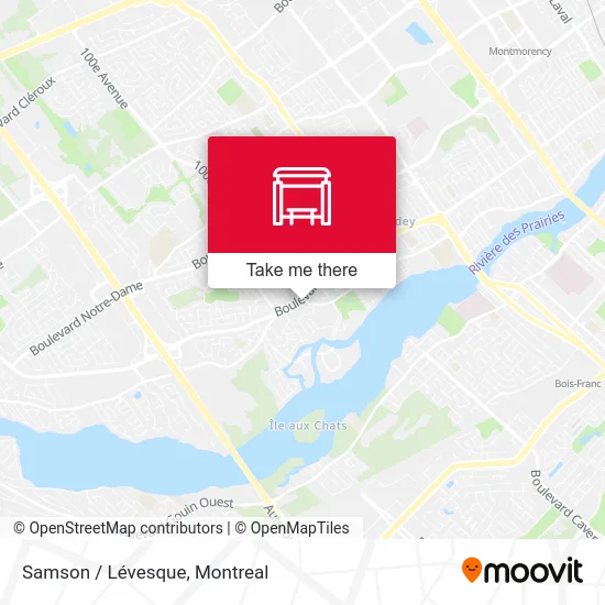 Samson / Lévesque map