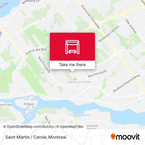 Saint-Martin / Carole map