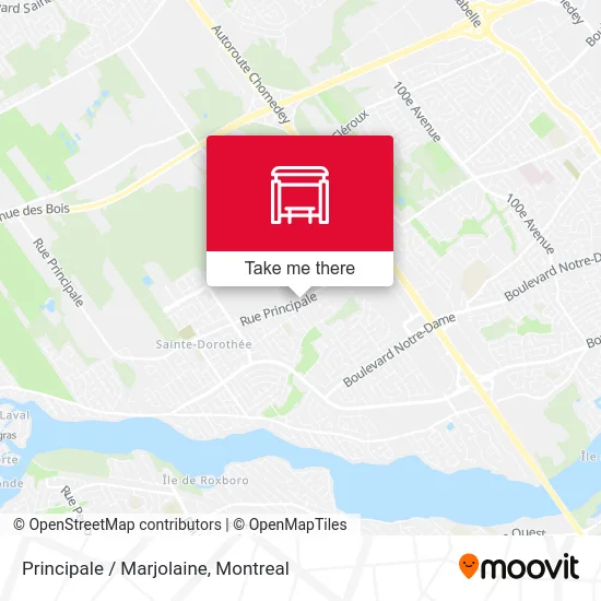 Principale / Marjolaine map