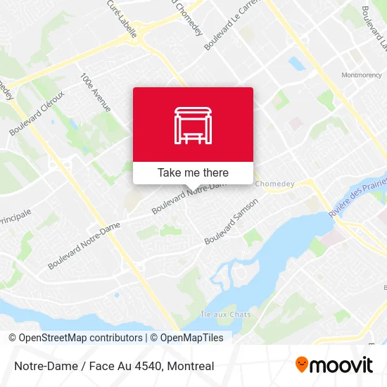 Notre-Dame / Face Au 4540 map