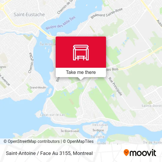 Saint-Antoine / Face Au 3155 map