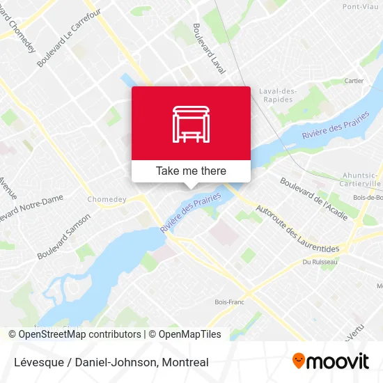 Lévesque / Daniel-Johnson map