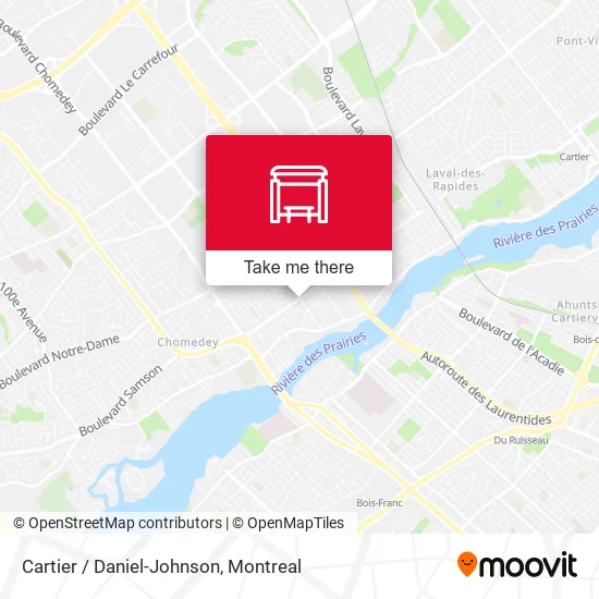 Cartier / Daniel-Johnson map