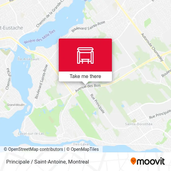 Principale / Saint-Antoine map