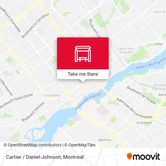 Cartier / Daniel-Johnson map
