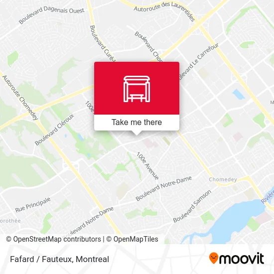 Fafard / Fauteux map