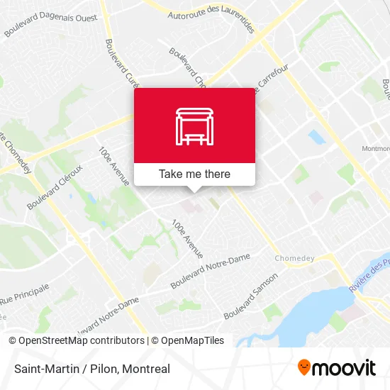 Saint-Martin / Pilon map