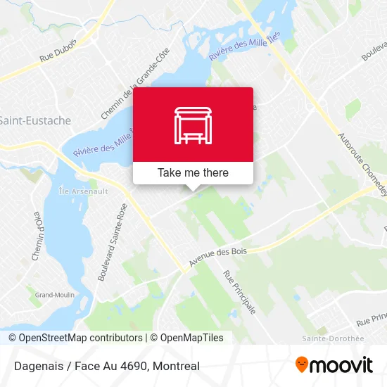 Dagenais / Face Au 4690 map