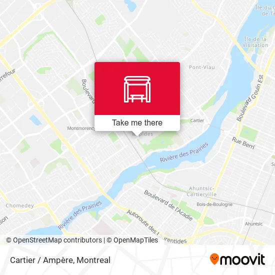 Cartier / Ampère map