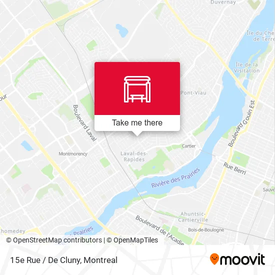 15e Rue / De Cluny map