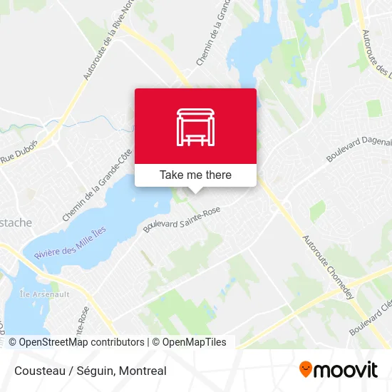 Cousteau / Séguin map