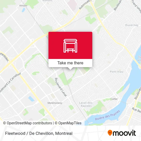 Fleetwood / De Chevillon map