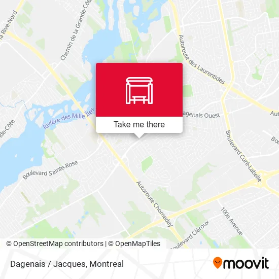Dagenais / Jacques map