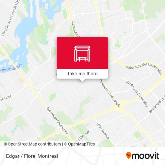Edgar / Flore map
