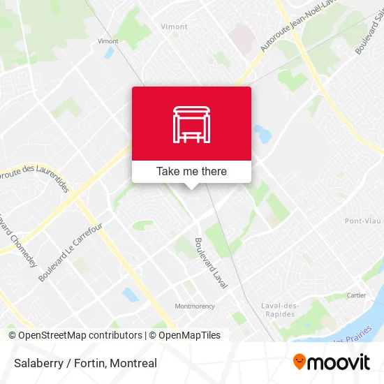 Salaberry / Fortin map