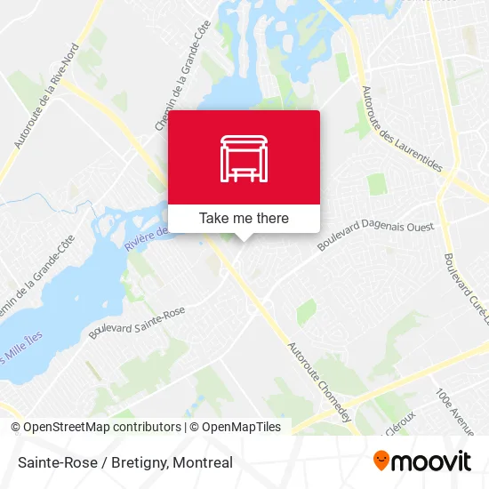 Sainte-Rose / Bretigny map