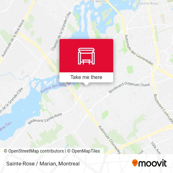 Sainte-Rose / Marian map