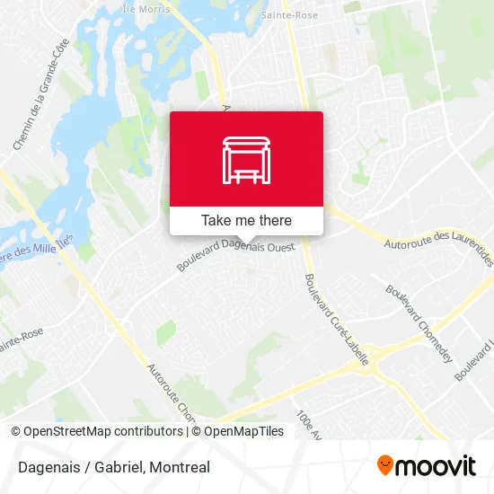 Dagenais / Gabriel map