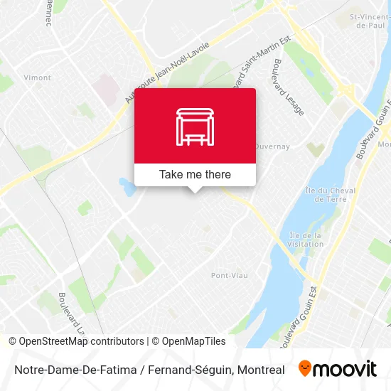 Notre-Dame-De-Fatima / Fernand-Séguin map