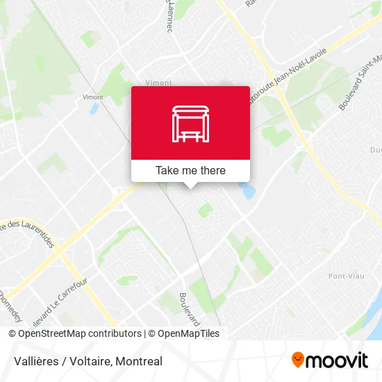 Vallières / Voltaire map
