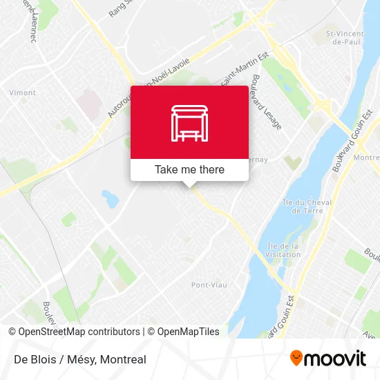 De Blois / Mésy map