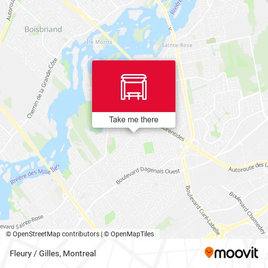 Fleury / Gilles map