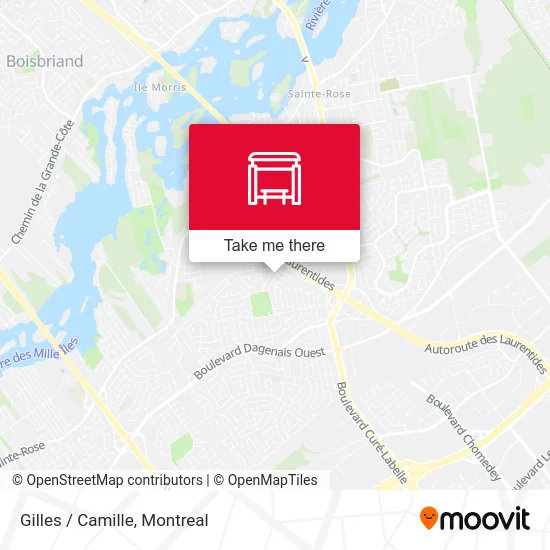 Gilles / Camille map