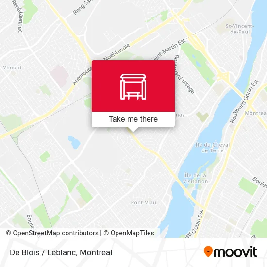 De Blois / Leblanc map