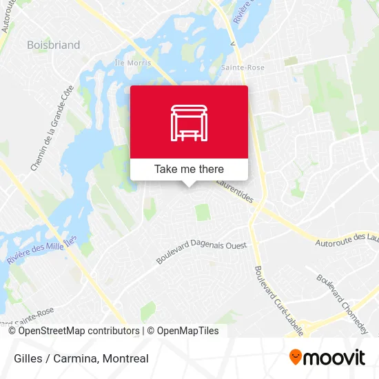 Gilles / Carmina map