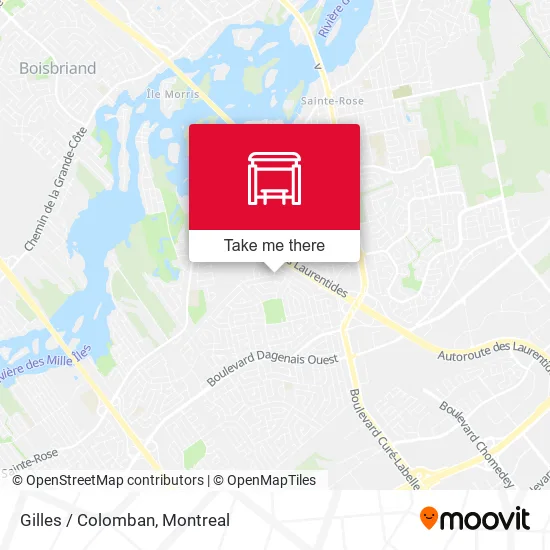 Gilles / Colomban map