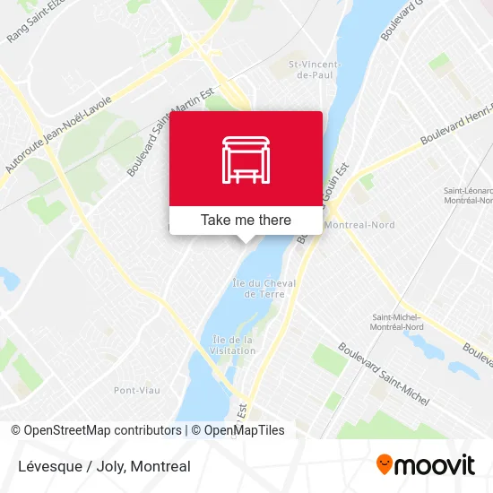 Lévesque / Joly map