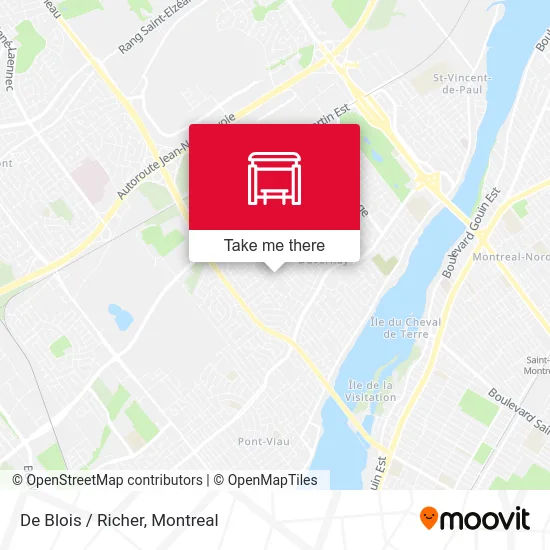 De Blois / Richer map