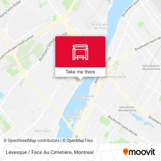 Lévesque / Face Au Cimetière map