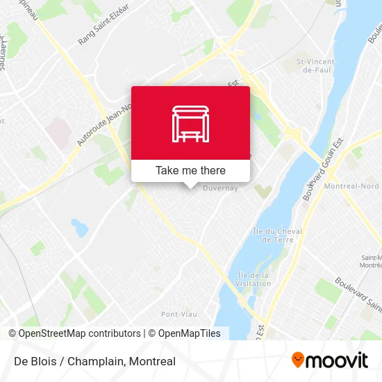 De Blois / Champlain map