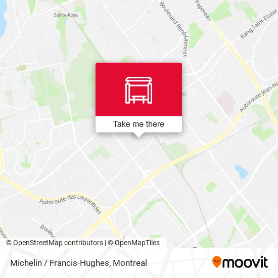 Michelin / Francis-Hughes map