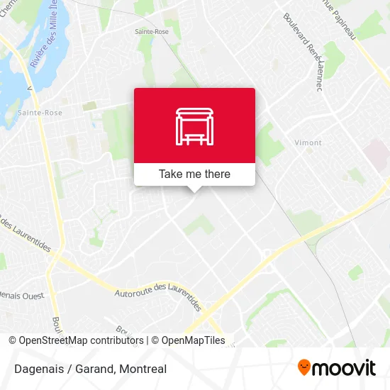 Dagenais / Garand map