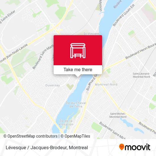 Lévesque / Jacques-Brodeur map