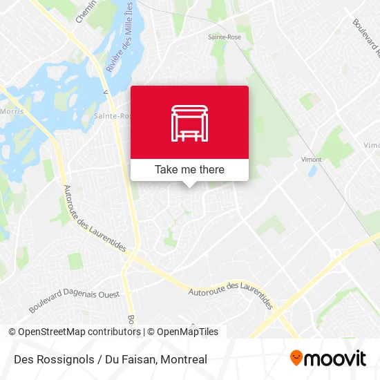 Des Rossignols / Du Faisan map