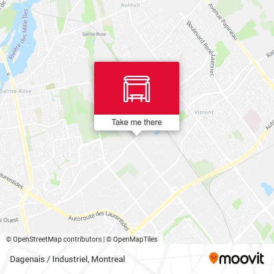 Dagenais / Industriel map