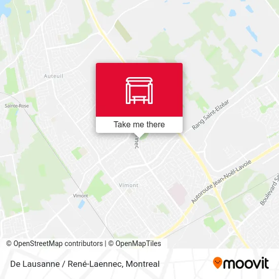 De Lausanne / René-Laennec map