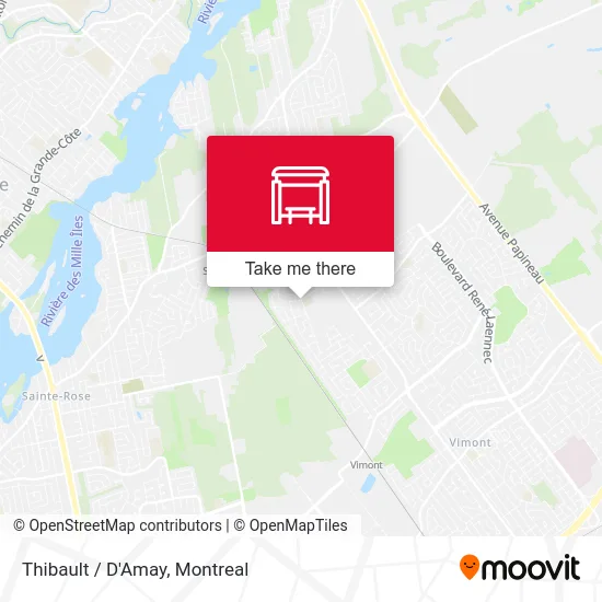 Thibault / D'Amay map