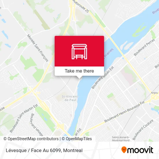 Lévesque / Face Au 6099 map