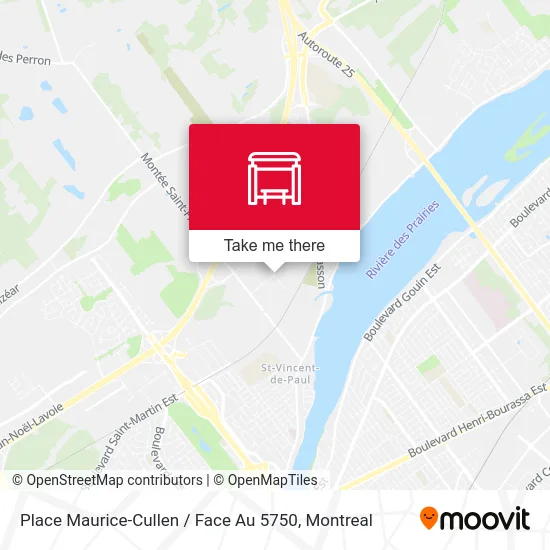 Place Maurice-Cullen / Face Au 5750 map